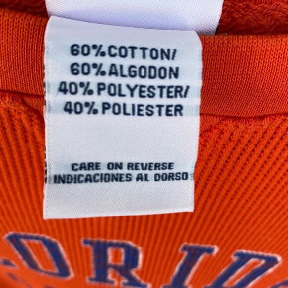 ProEdge Mens Orange Florida Gators Graphic Long Sleeve Crew Neck Shirt Sz XL - Picture 10 of 11